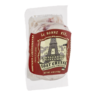 La Bonne Vie Goat Cheese Cranberries & Cinnamon