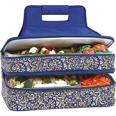 Picnic Plus Entertainer Hot & Cold Food Carrier - English Paisley