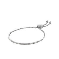 MICHAEL KORSSilvertone and Glitz Bar Bracelet