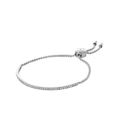 MICHAEL KORSSilvertone and Glitz Bar Bracelet