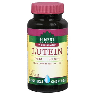 Finest Nutrition Lutein 40 mg Dietary Supplement Softgels