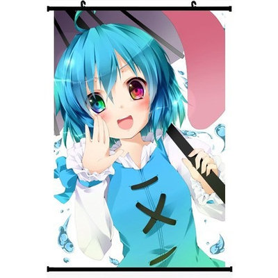 Touhou Project Fans Home Decor Japanese Anime Wall Scroll Touhou Project,24''*35''(DIY Supported)