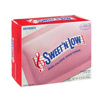 Sweet'N Low Zero Calorie Sweetener - 250 CT