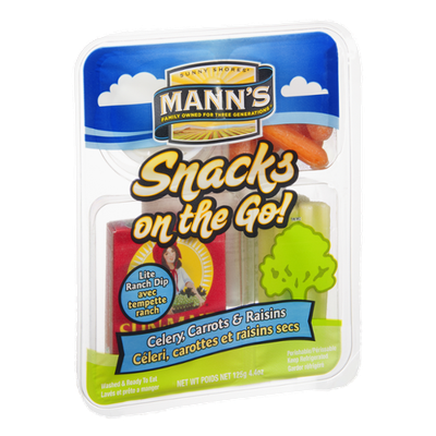 Mann's Snacks on the Go! Celery, Carrots & Raisins