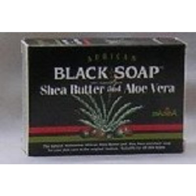 U-name-it African Formula Black Soap 3.5oz Shea Butter & Aloe Vera