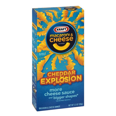 Kraft Cheddar Explosion Macaroni & Cheese Dinner