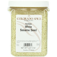 Colorado Spice Sesame Seed, White Hulled, 26-Ounce Jars (Pack of 2)
