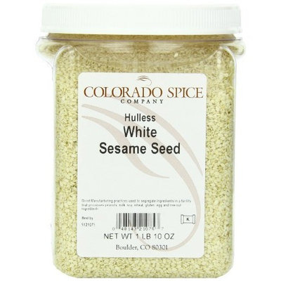 Colorado Spice Sesame Seed, White Hulled, 26-Ounce Jars (Pack of 2)