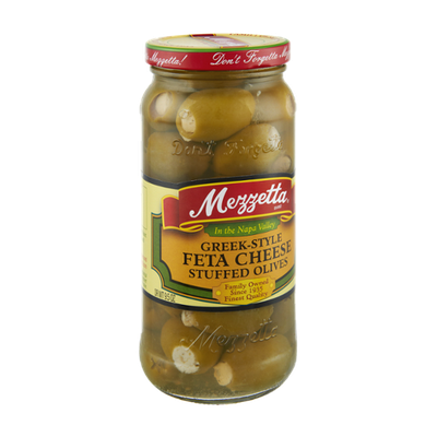 Mezzetta Greek-Style Feta Cheese Stuffed Olives
