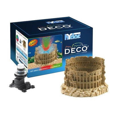 Hydor Deco Classic Collection Ancient Ruins Aquarium Ornament Kit, Coliseum