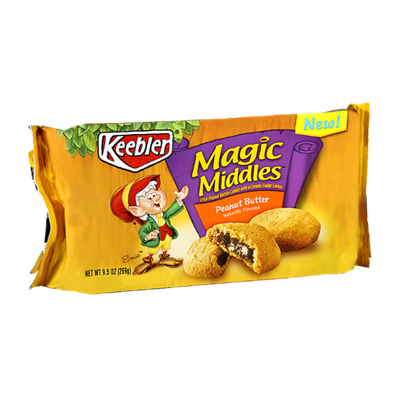 Keebler Magic Middles Peanut Butter Cookies