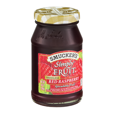 Smucker's Simply Fruit Red Raspberry Spreadable Fruit Seedless