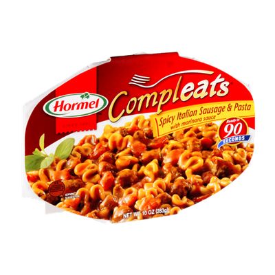 Hormel Compleats Spicy Italian Sausage & Pasta