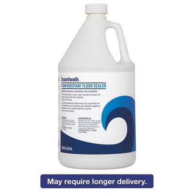 Boardwalk 3404SL Stain Resistant Floor Sealer, 1 gal Bottle, 4/carton