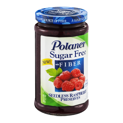 Polaner Seedless Raspberry Preserves Sugar Free with Fiber