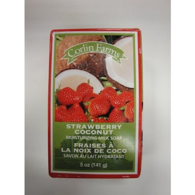 Corlin Farms Strawberry Coconut Moisturizing Milk Soap 5 oz