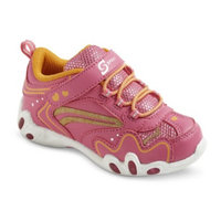 S SPORT BY SKECHERS Toddler Girl's Pink Teardrop Sneaker