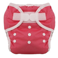 Thirsties Duo Diaper, Rose, Size One (6-18 lbs)