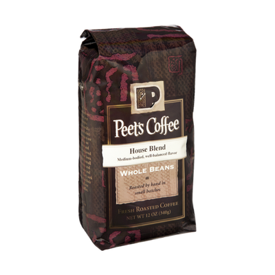 Peet's Coffee House Blend Whole Beans Fresh Roasted Coffee