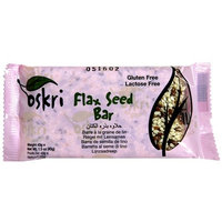 Oskri Organics Oskri Flax Seed Bar, 1.5-Ounce Bars (Pack of 15)