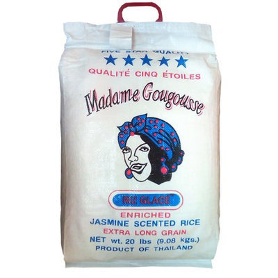 Madame Gougousse Jasmine Rice 20 Lbs