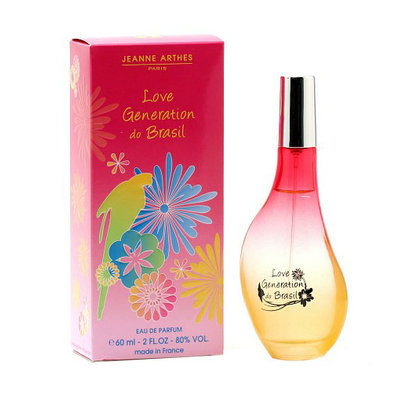 Love Generation Brasil by Jeanne Arthes Eau De Perfume Spray 2 Oz