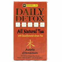 Wellements Rooney CV Daily Detox All Natural Decaffeinated Tea Apple Cinnamon 30 Sachet