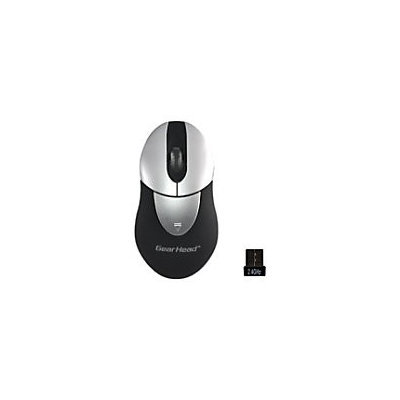 Gear Head 2.4GHz Wireless Optical Mini Mouse (USB)