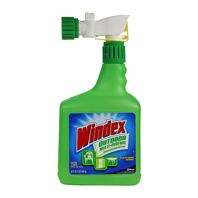 S C Johnson J30 10122 32 Oz. Outdoor Concentrated Window Cleaner - Pack 8