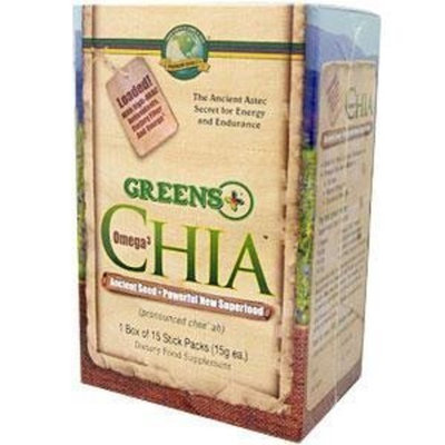 Greens Plus - Omega 3 Chia Stick Packs, 15 stick packs