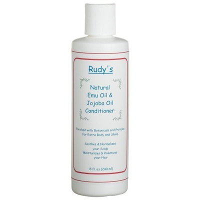 Rudy's Emu Oil And Jojoba Oil Conditioner, 8-Ounce Bottle