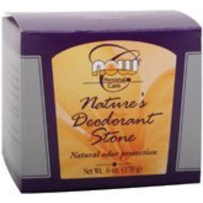 NOW Foods, DEODORANT STONE LARGE 6 OZ