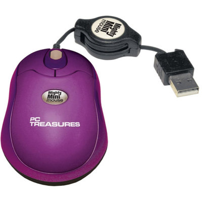 PC Treasures Retractable Mighty Mini Mouse, Purple