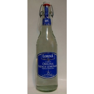 Lorina Sparkling Original French Lemonade 25.4oz (750ml Each Bottle) 2pack - Product of France