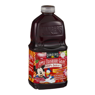 Langers Apple Cranberry Grape 100% Juice
