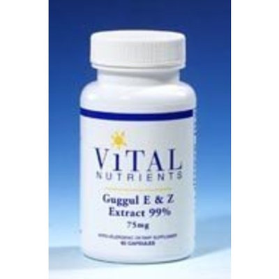 Vital Nutrients - Guggul E & Z Extract 99% 75 mg 60 caps