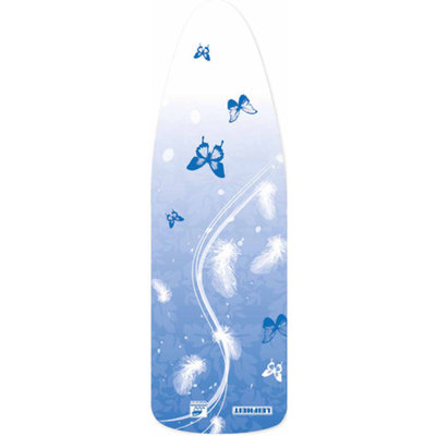 LEIFHEIT Leifheit Replacement Thermo-Reflect Cover and Pad for AirBoard Compact, Butterfly Blue