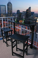 Miyu Furniture MiYu Furniture Balcony Bar 3-piece Set