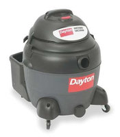 DAYTON 4TB82 Wet/Dry Vacuum, 2 HP, 16 gal, 120V