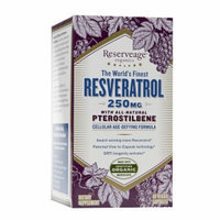 Reserveage Organics Resveratrol Pterostilbene 250 MG - 60 Veggie Caps - Resveratrol