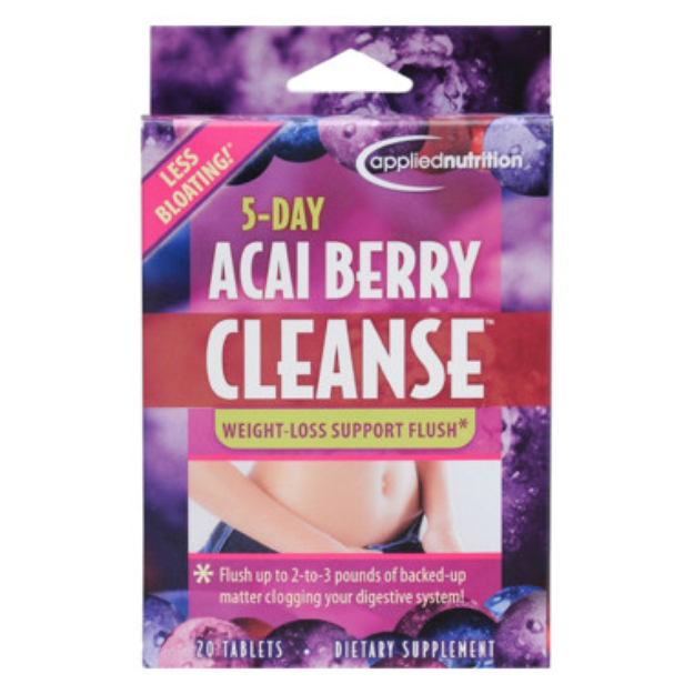 APPLIED NUTRITION 5 Day Acai Berry Cleanse Dietary Supplement - 20 tablets