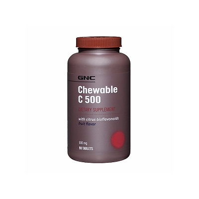 GNC Chewable C 500 with Citrus C Complex