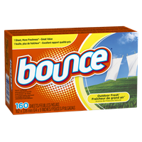 Bounce Outdoor Fresh Fabric Softener Sheets 160 Count