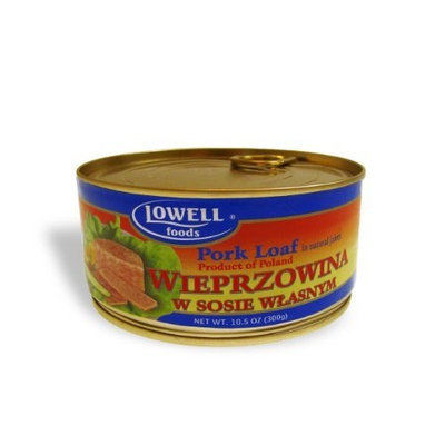 Lowell Foods Wieprzowina with Sosie Wlasnym Pork Loaf in Natural Juices, 10.5 -Oz (Pack of 6)
