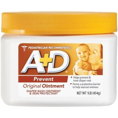 A+D Original Ointment, Diaper Rash and All-Purpose Skincare Formula 1 lb