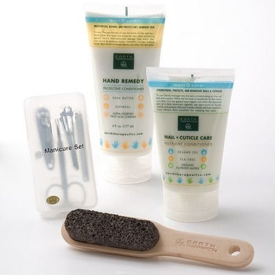 Earth Therapeutics Manicure Essentials Kit, 4 Pc