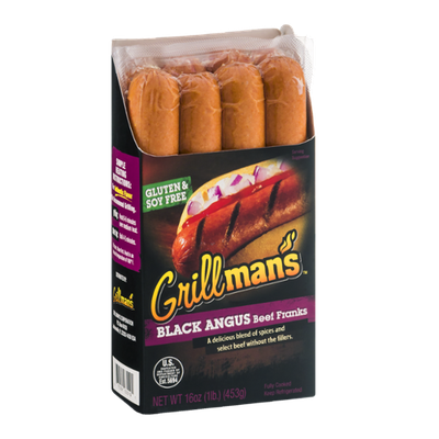 Grillman's Black Angus Beef Franks
