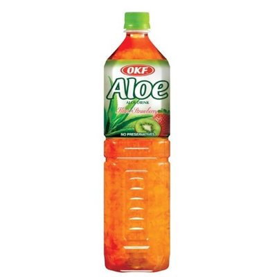 OKF AVS370 Aloe Standard Kiwi Strawberry 500 ml. - Case of 20