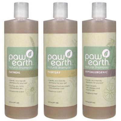 Petedge EA100 91 06 Paw Earth Natural Shampoo Gal Oatmeal