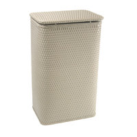 Redmon Chelsea Wicker Collection Apartment Hamper - Mocha